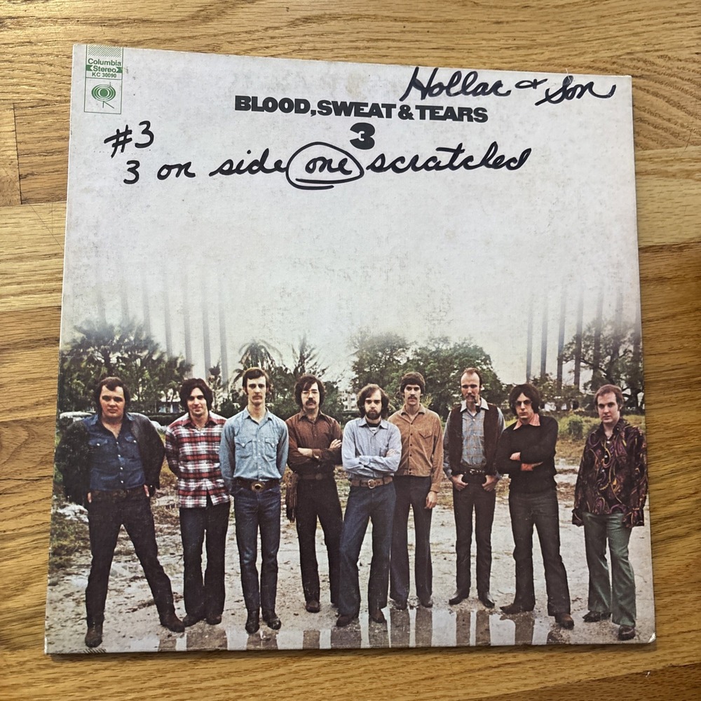 Columbia‎ Blood Sweat & Tears 3 Vinyl LP 12" KC 30090 Good Jazz Rock 1970